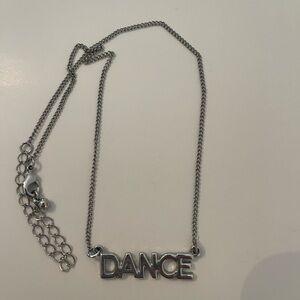 Silver 'DANCE' Necklace